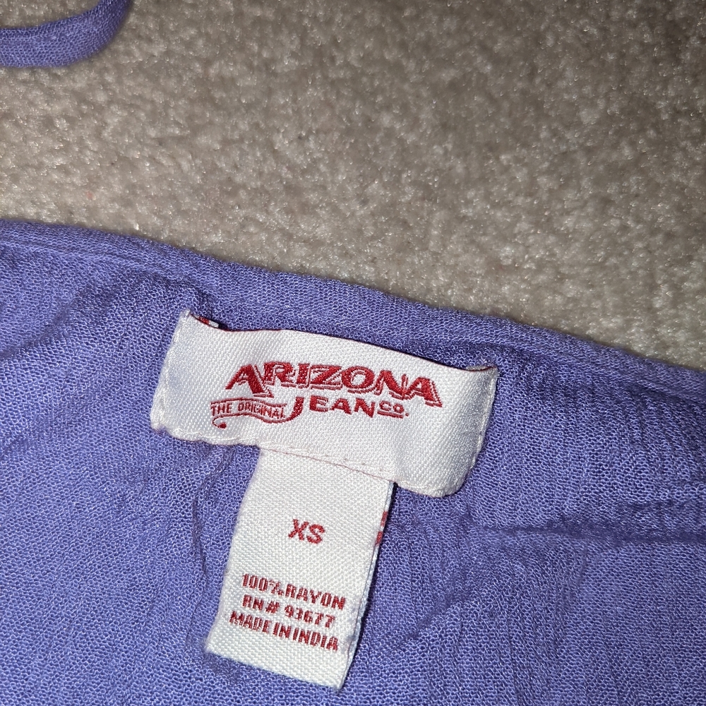 Arizona Jean co purple top - Picture 8 of 12
